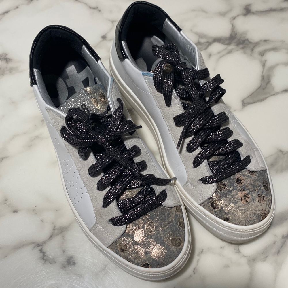 p448 Women’s Thea platform sneaker, like new, worn once outside.